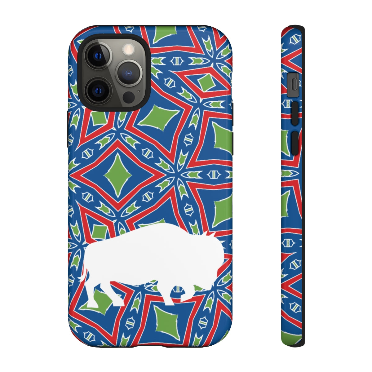 Have You Herd? Buffalo Logo Mash Up Design Tough Phone Cases