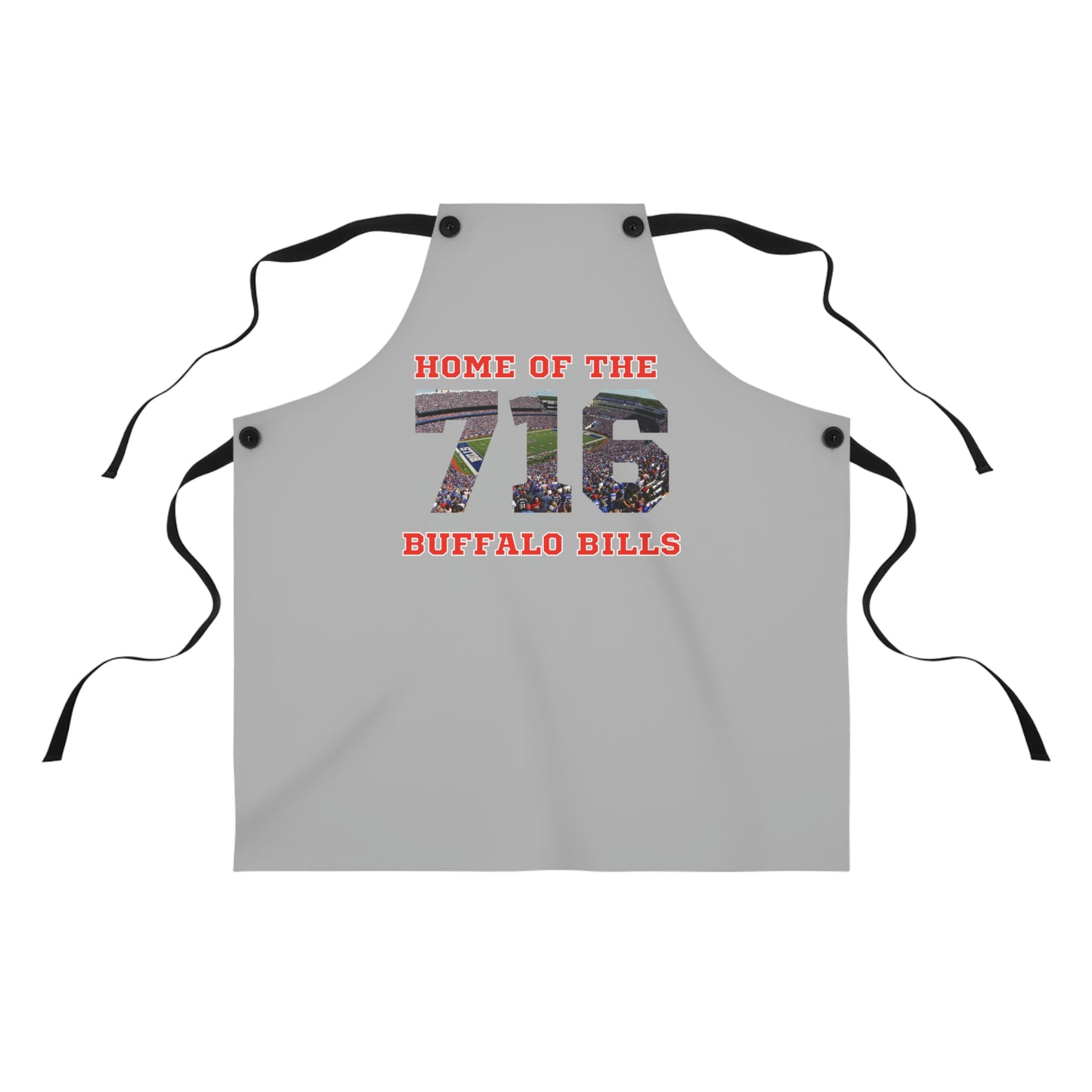 716 Buff Bills Apron with a Mash Up design