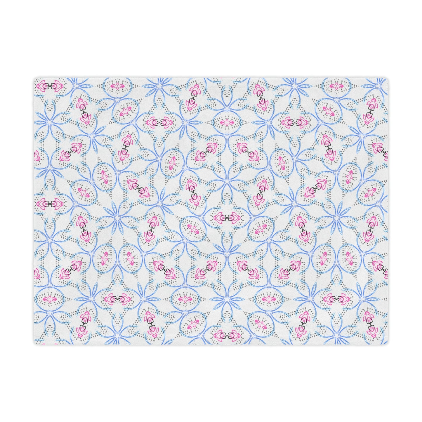 Blue & Pink Minky Blanket