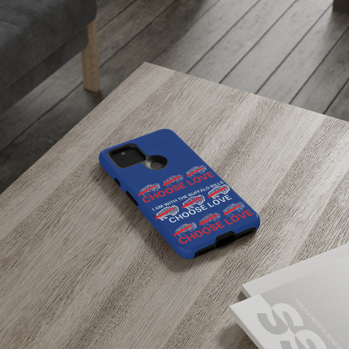 Choose Love Buffalo Bills Tough Phone Cases