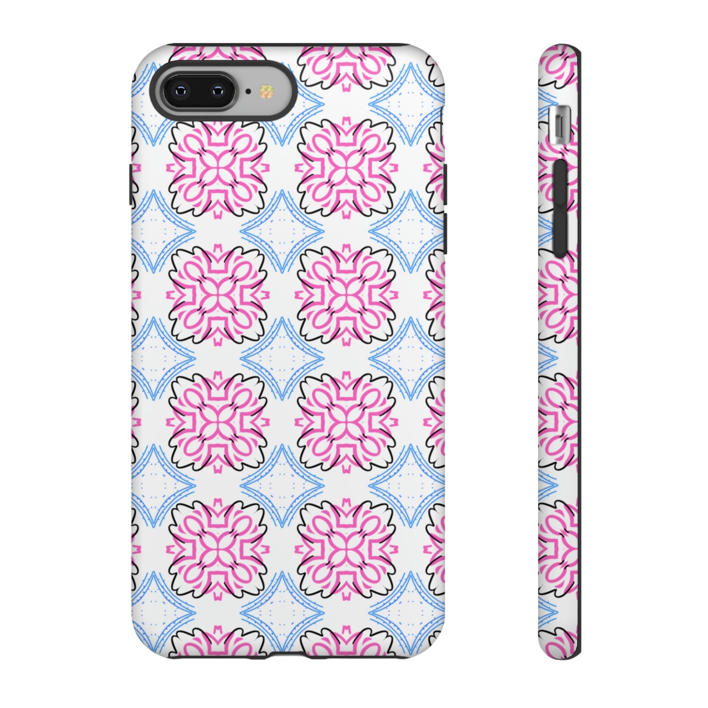 Lotus Living Mash Up Design Tough Phone Case